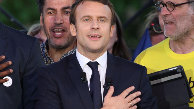 馬克宏當選法國總統　蔡英文：盼深化台法合作