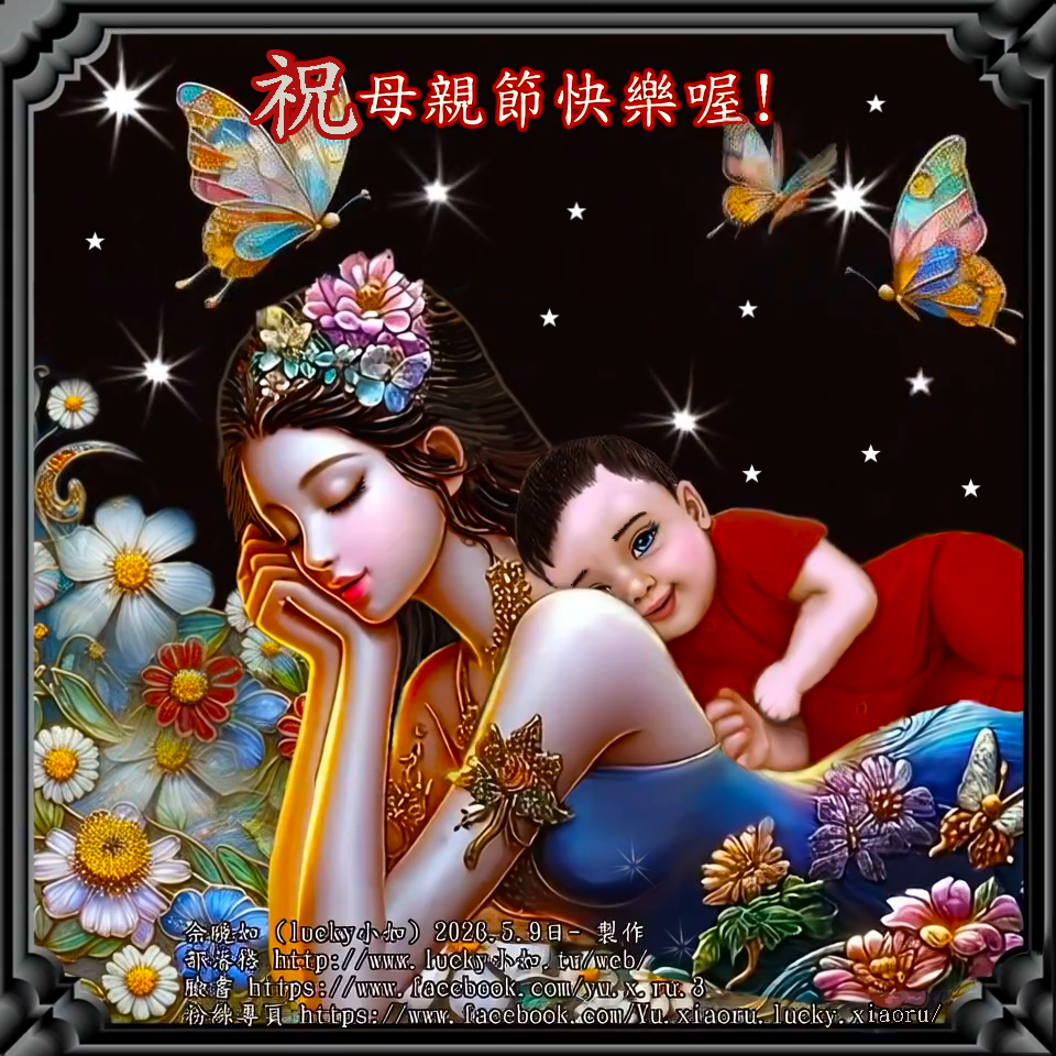 祝大家 母親節快樂喔! -2026